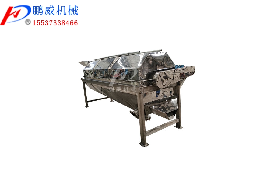 不锈钢有轴滚筒筛的简介、结构特点、优势及应用范围