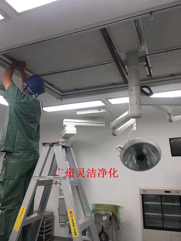 手术室送风天花的粗效冈本视频网址、中效冈本视频网址、高效冈本视频网址多久更换 